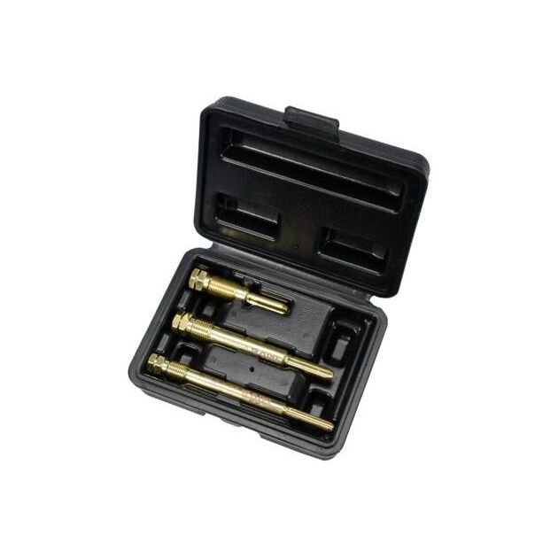 Набір для очищення гнізд свічок запалювання YATO M10 x 1 мм, M12 x 1.25 мм, 3 шт + кейс (YT-05341), фото , зображення 3 | SNABZHENIE.com.ua