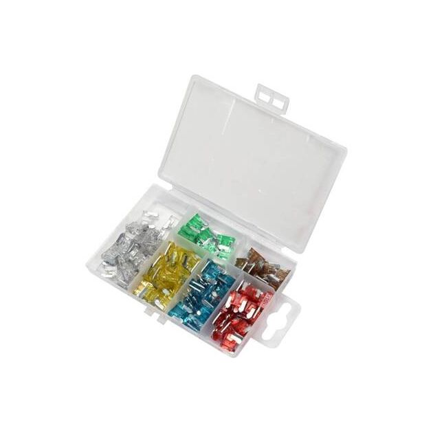 Предохранители автомобильные YATO MINI, 100 шт, 7.5-30 А (YT-83145), фото , изображение 2 | SNABZHENIE.com.ua