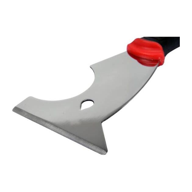 Скребок з нержавіючої сталі YATO з комбінованими конфігураціями лез, 2-компонентна ручка, фото , зображення 3 | SNABZHENIE.com.ua