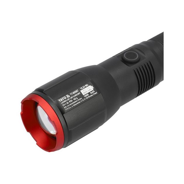 LED-аккумуляторный фонарь YATO сменный 9XAA 7,4В, 50Вт 2,6 АГод, фото , изображение 5 | SNABZHENIE.com.ua LED-аккумуляторный фонарь YATO сменный 9XAA 7,4В, 50Вт 2,6 АГод, фото , изображение 5 | SNABZHENIE.com.ua