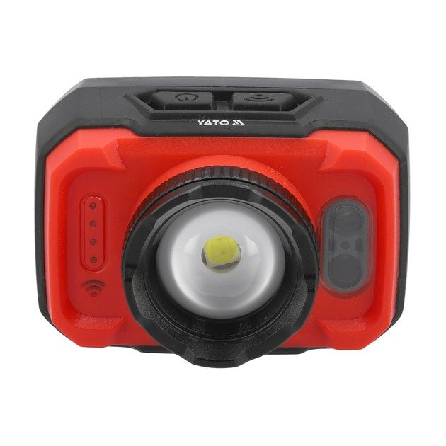 Налобный фонарь YATO, диодный, 3 режима, питание Li-Po 3,7 В, 1,2 Ач, фото , изображение 7 | SNABZHENIE.com.ua