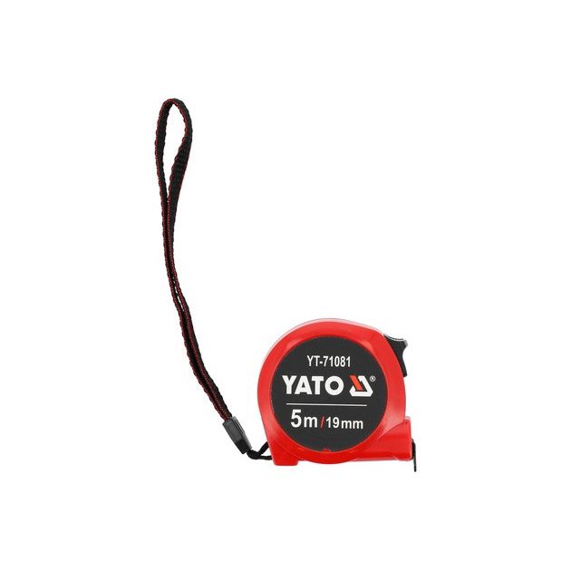 Рулетка измерительная YATO: L= 5 м x16 мм, фото , изображение 2 | SNABZHENIE.com.ua