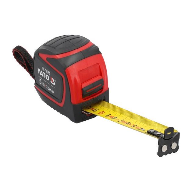 Рулетка измерительная YATO: L= 5 м x 32 мм, фото , изображение 3 | SNABZHENIE.com.ua