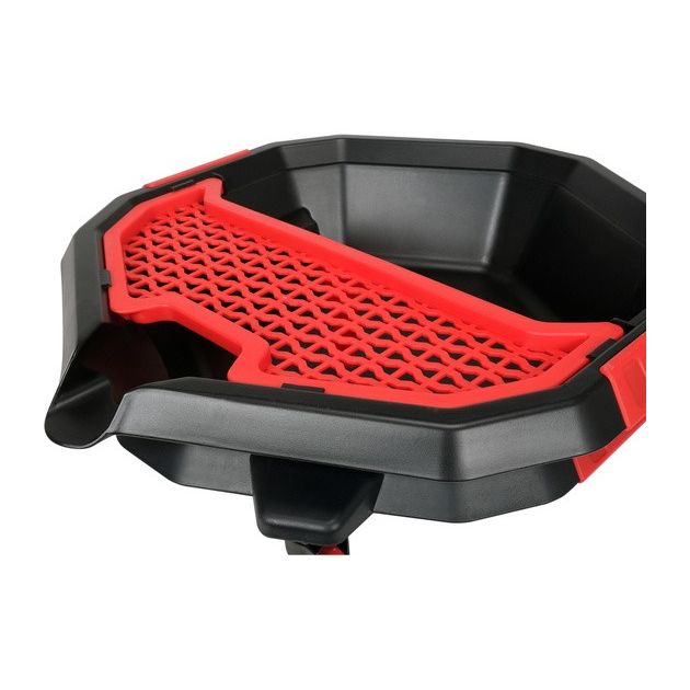 Миска для зливу оливи YATO, 8 л, на 3-х колесах, 470х137 мм, фото , изображение 6 | SNABZHENIE.com.ua