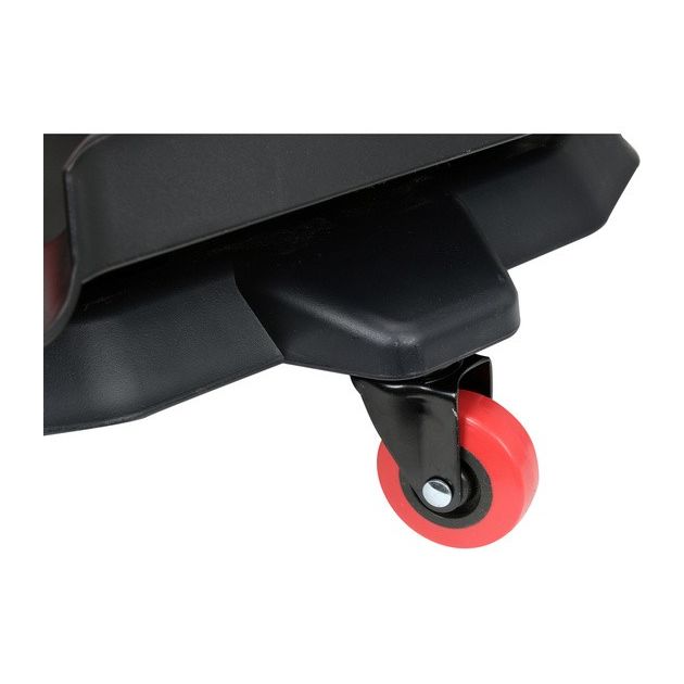 Миска для зливу оливи YATO, 8 л, на 3-х колесах, 470х137 мм, фото , изображение 8 | SNABZHENIE.com.ua