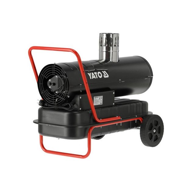 Нагреватель помещений дизельный YATO, 230Вт, 20кВт, 38л, 600 м³/ч, фото , изображение 2 | SNABZHENIE.com.ua