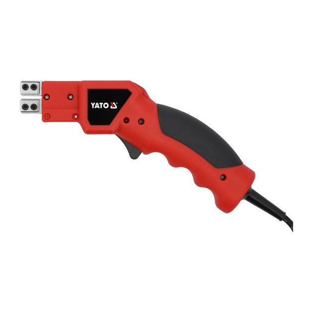 Термонож для пінопласту YATO, 230В, 150Вт, макс. 500°C, 2 леза 220/150мм, фото , изображение 2 | SNABZHENIE.com.ua