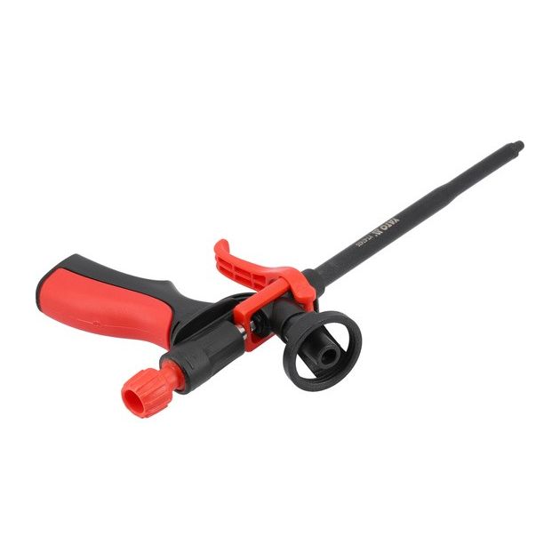 Пістолет для нанесення PU маси з тефлоновим покриттям YATO: ствол l= 200 мм, загальна відстань - 315 мм, фото , зображення 3 | SNABZHENIE.com.ua