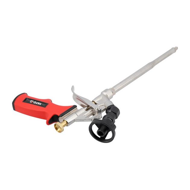 Пістолет для нанесення PU маси з шарнірним приймачем YATO: ствол l= 200 мм, загальна відстань - 315 мм, фото , зображення 3 | SNABZHENIE.com.ua