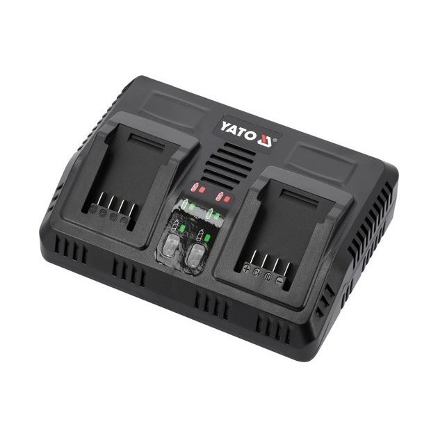 Зарядное устройство YATO для Li-Ion 18 В, 2 А, 2 терминала, 230 В, фото , изображение 3 | SNABZHENIE.com.ua