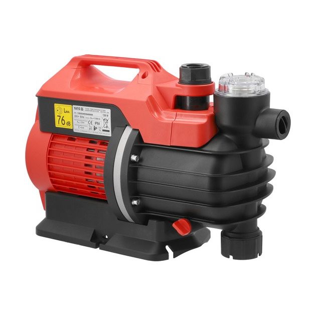 Садовый насос YATO 1300Вт, 5000л/ч, глубина 8м, высота 53м, фото , изображение 2 | SNABZHENIE.com.ua