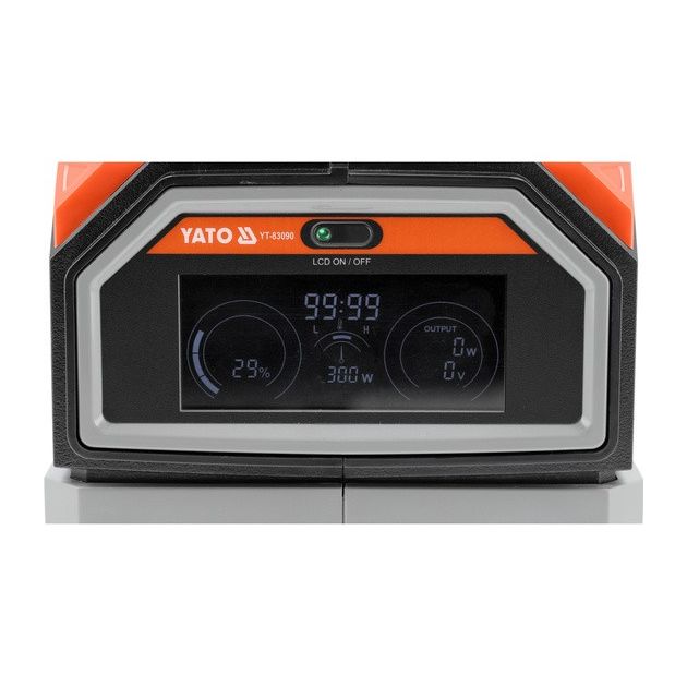 Зарядная станция YATO 315 Втч, 300/600 Вт, порты 230V AC, USB YT-83090, фото , изображение 5 | SNABZHENIE.com.ua