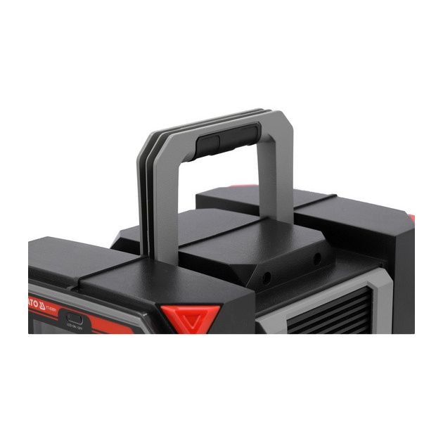 Зарядная станция YATO 504 Втч, выход 600/1200 Вт, порты 230V AC, USB, фото , изображение 10 | SNABZHENIE.com.ua