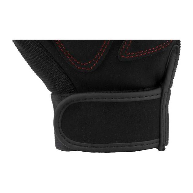 Защитные безпальцевые перчатки YATO с мягкими подушками, 11 размер, фото , изображение 7 | SNABZHENIE.com.ua