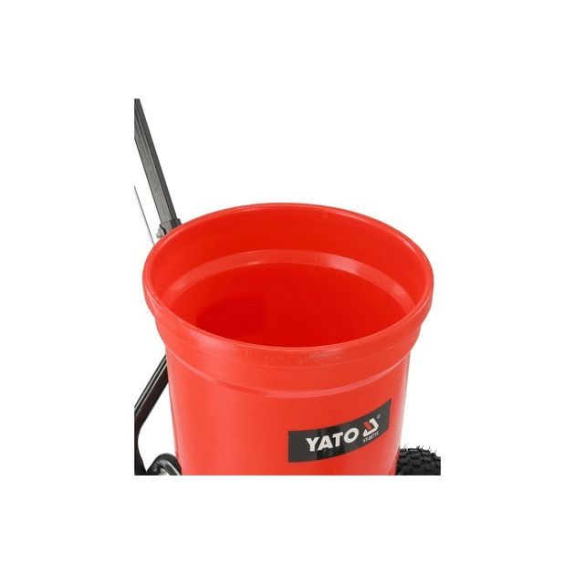 Сеялка и разбрасыватель на 2-х колесах YATO, бункер 23 л, 25 кг, фото , изображение 6 | SNABZHENIE.com.ua