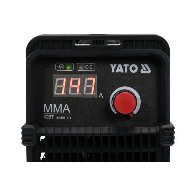 Инверторный сварочный аппарат YATO 30-140 А, 230 В, электроды Ø 1,6-3,2 мм, фото , изображение 4 | SNABZHENIE.com.ua Инверторный сварочный аппарат YATO 30-140 А, 230 В, электроды Ø 1,6-3,2 мм, фото , изображение 4 | SNABZHENIE.com.ua