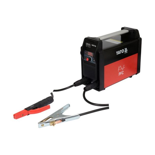 Сварочный аппарат YATO 80А-РДЗ/200А-АДЗ, 230В, электроды Ø1,6-4мм, фото , изображение 6 | SNABZHENIE.com.ua