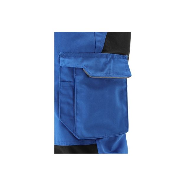 Штани робочі 4-WAY стреч SERWAL синьо-чорні YATO 2XL, 11 кишень, фото , изображение 8 | SNABZHENIE.com.ua