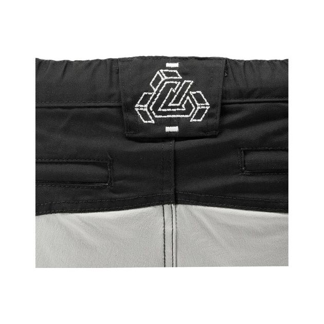 Штаны рабочие 4-WAY стрейч SERWAL черно-серые YATO, р. L, 11 карманов, фото , изображение 5 | SNABZHENIE.com.ua