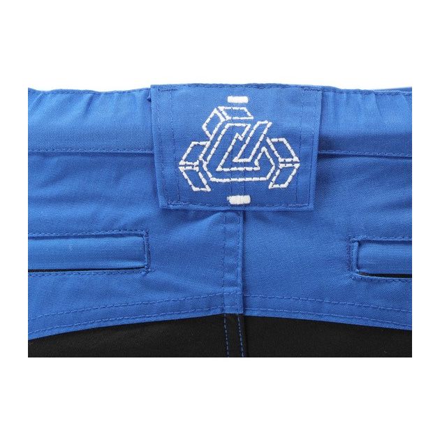 Штаны рабочие 4-WAY стрейч SERWAL синие черные YATO, M, 11 карманов, фото , изображение 5 | SNABZHENIE.com.ua