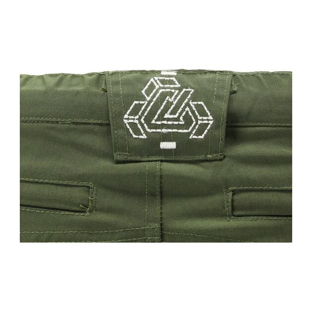 Штани робочі YATO 4-WAY стреч, зелено-чорні, 2XL, 11 кишень, фото , изображение 5 | SNABZHENIE.com.ua