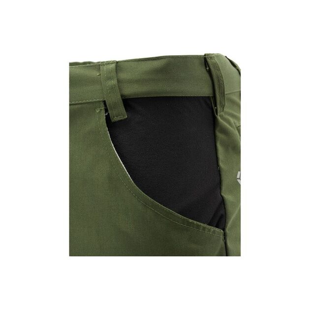 Штани робочі YATO 4-WAY стреч, зелено-чорні, 2XL, 11 кишень, фото , изображение 6 | SNABZHENIE.com.ua