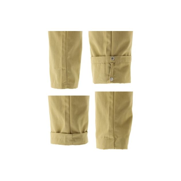 Штаны рабочие 4-WAY стрейч SERWAL хаки-черные YATO 2XL, 11 карманов, фото , изображение 9 | SNABZHENIE.com.ua