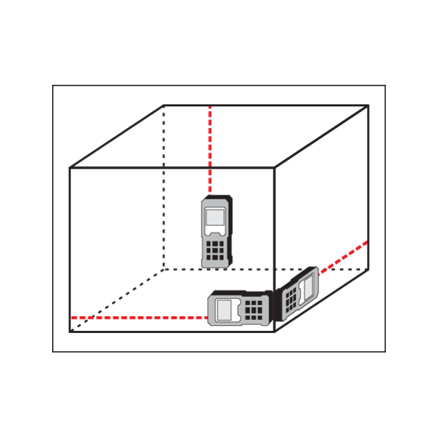 Лазерний далекомір YATO 50м, LCD-екран, похибка ±2мм, 2-AAA, фото , изображение 13 | SNABZHENIE.com.ua