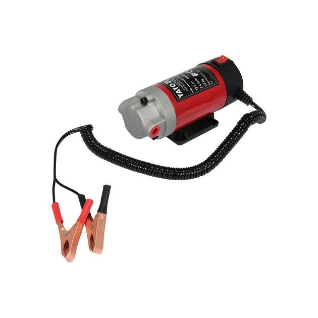 Помпа для викачки оливи з двигуна електрична YATO від акумулят 12В, 100Вт, 2-4 л/хв зі шлангом і нак, фото , зображення 2 | SNABZHENIE.com.ua