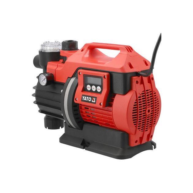 Насосная станция YATO: 1300 Вт, 5000 л/ч, глубина 8м, высота 53м, фото , изображение 5 | SNABZHENIE.com.ua
