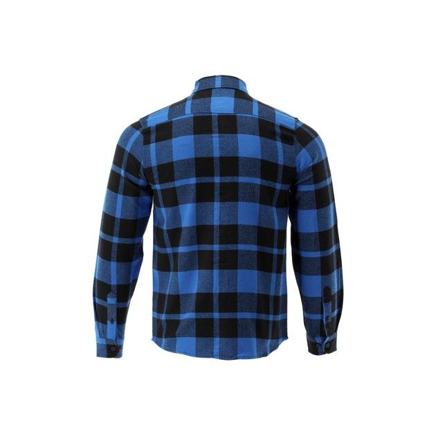 Сорочка фланелева синьо-чорна, YATO розм. 3XL/ 84см х 65см,100%-бавовна [40], фото , зображення 2 | SNABZHENIE.com.ua