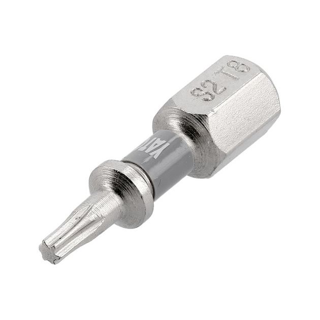 Насадка торцева YATO TORX T8 х 25мм, 6-гран, 2шт, нікель, YT-78010, фото , зображення 2 | SNABZHENIE.com.ua