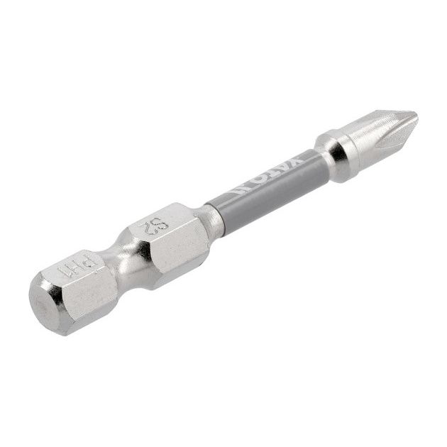 Насадка викруткова YATO PH1, 50мм, 6-гран, нікель, 2шт, фото , зображення 3 | SNABZHENIE.com.ua