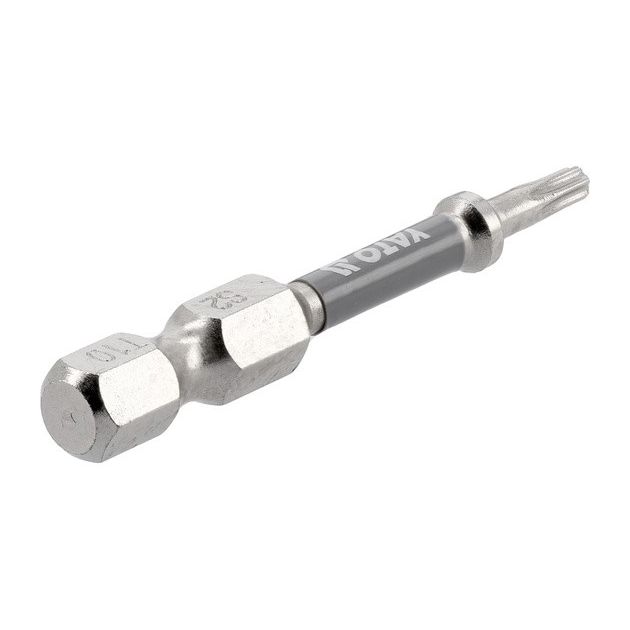 Насадка YATO TORX T10, 50 мм, 6-гранна, 2 шт., нікель, фото , зображення 3 | SNABZHENIE.com.ua