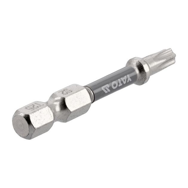 Насадка YATO TORX T25 х 50 мм, 6-гранный шпиндель 1/4, 2 шт., фото , изображение 3 | SNABZHENIE.com.ua