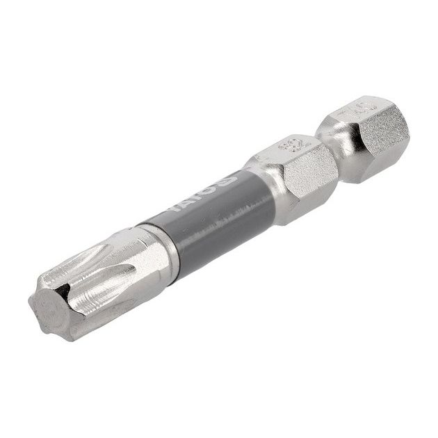 Насадка YATO TORX T40 х 50 мм, 6-гран 1/4, 2 шт, нікель, фото , зображення 2 | SNABZHENIE.com.ua