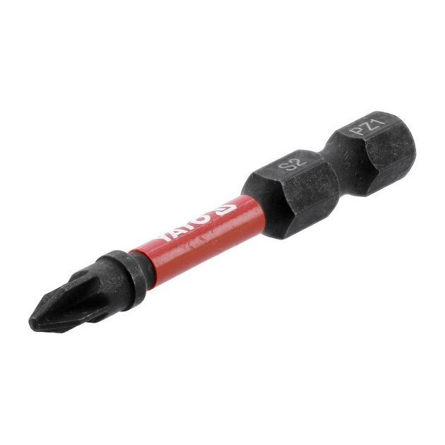 Ударная битa YATO PZ1 х 50 мм, 6-гран. шпиндель 1/4, 2 шт., фото , изображение 2 | SNABZHENIE.com.ua