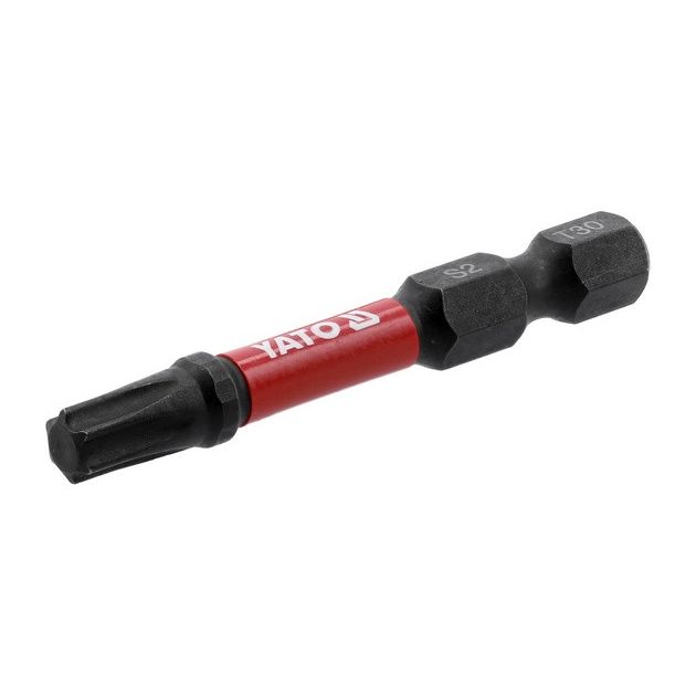 Насадка ударная YATO TORX T30 х 50 мм, 1/4, 2 шт., фото , изображение 2 | SNABZHENIE.com.ua