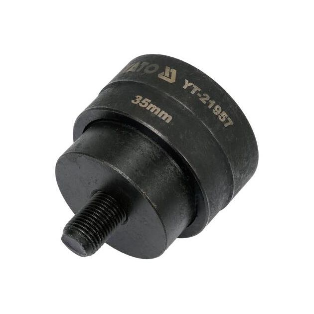 Різак отворів YATO для водяних кранів, Ø 35 мм, 2 різьці, нержавіюча сталь, фото , изображение 2 | SNABZHENIE.com.ua Різак отворів YATO для водяних кранів, Ø 35 мм, 2 різьці, нержавіюча сталь, фото , изображение 2 | SNABZHENIE.com.ua