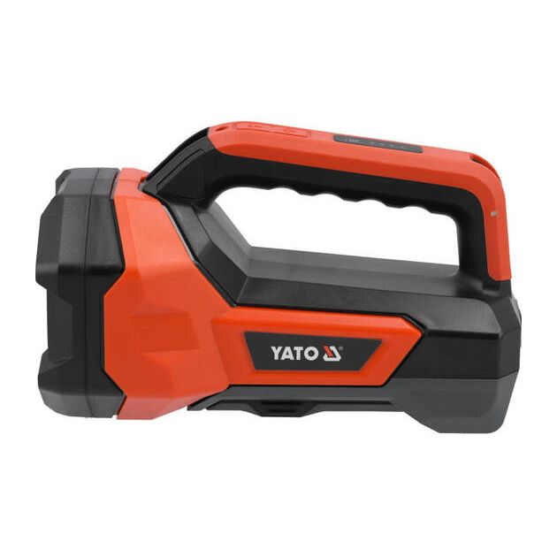 Ліхтар світлодіодний з ручкою 2в1 акумуляторний YATO Li-Ion 3.7В, 8 АГод, 9 режимів, 600/1000Lm, зарядний USB-C, фото , зображення 20 | SNABZHENIE.com.ua