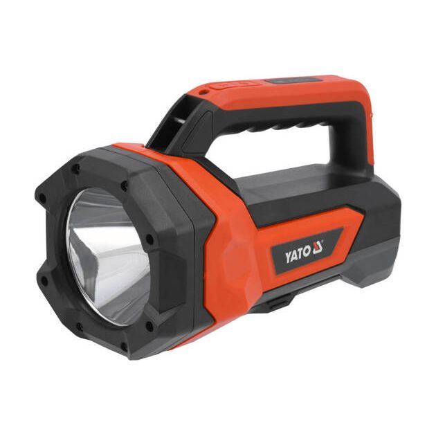 Ліхтар світлодіодний з ручкою 2в1 акумуляторний YATO Li-Ion 3.7В, 8 АГод, 9 режимів, 600/1000Lm, зарядний USB-C, фото , зображення 21 | SNABZHENIE.com.ua