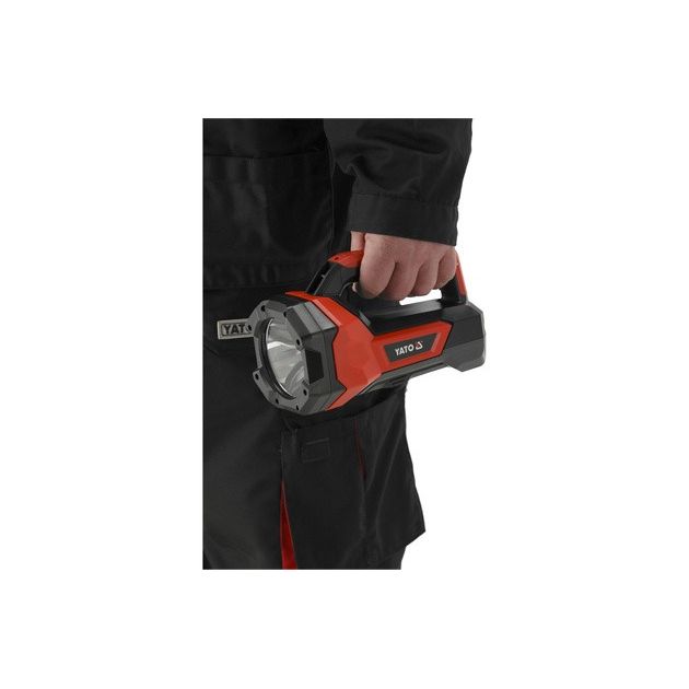 Ліхтар світлодіодний з ручкою 2в1 акумуляторний YATO Li-Ion 3.7В, 8 АГод, 9 режимів, 600/1000Lm, зарядний USB-C, фото , зображення 23 | SNABZHENIE.com.ua