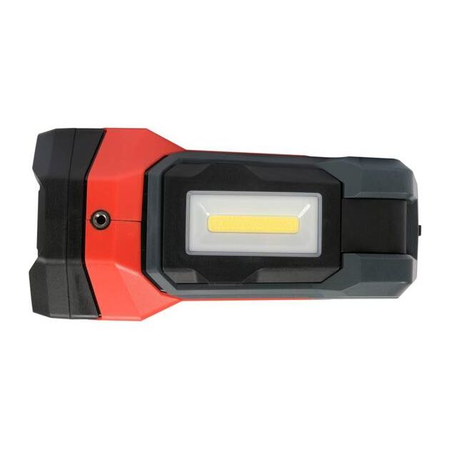 Ліхтар світлодіодний з ручкою 2в1 акумуляторний YATO Li-Ion 3.7В, 8 АГод, 9 режимів, 600/1000Lm, зарядний USB-C, фото , зображення 7 | SNABZHENIE.com.ua