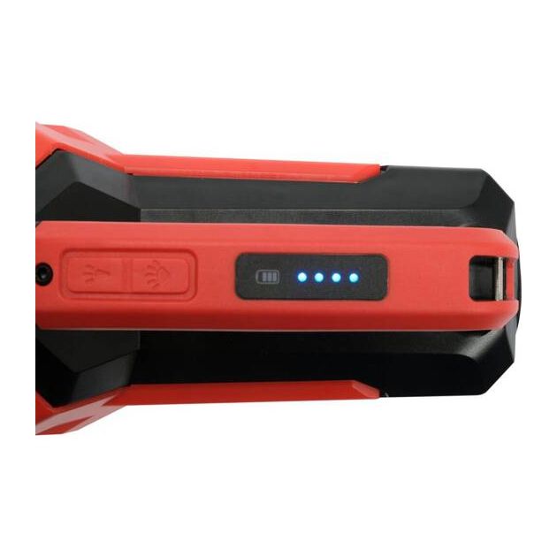 Ліхтар світлодіодний з ручкою 2в1 акумуляторний YATO Li-Ion 3.7В, 8 АГод, 9 режимів, 600/1000Lm, зарядний USB-C, фото , зображення 14 | SNABZHENIE.com.ua