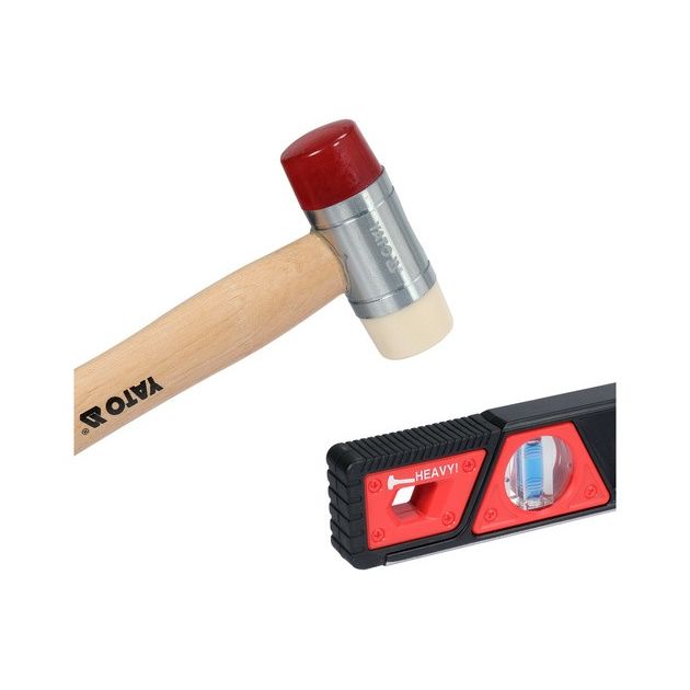 Рівень ударостійкий з магнітами YATO 30 см, 2 капсули в алюмінієвому корпусі, фото , зображення 9 | SNABZHENIE.com.ua