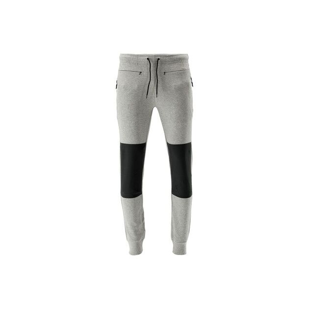 Штани робочі спортивні YATO 2XL, сіро-чорні, 4 кишені, 41% бавовна, фото , изображение 3 | SNABZHENIE.com.ua