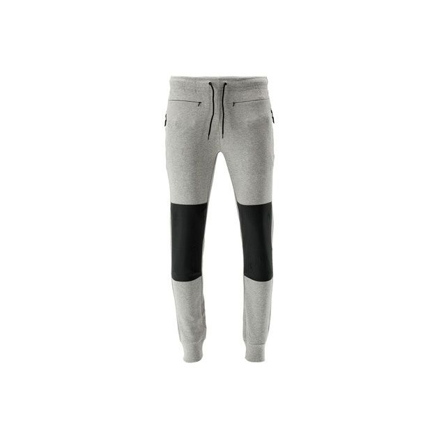 Штани спортивні YATO XL (сірі, чорні, 4 кишені, 41% бавовна), фото , изображение 3 | SNABZHENIE.com.ua