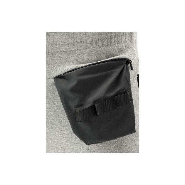 Штани спортивні YATO XL (сірі, чорні, 4 кишені, 41% бавовна), фото , изображение 6 | SNABZHENIE.com.ua