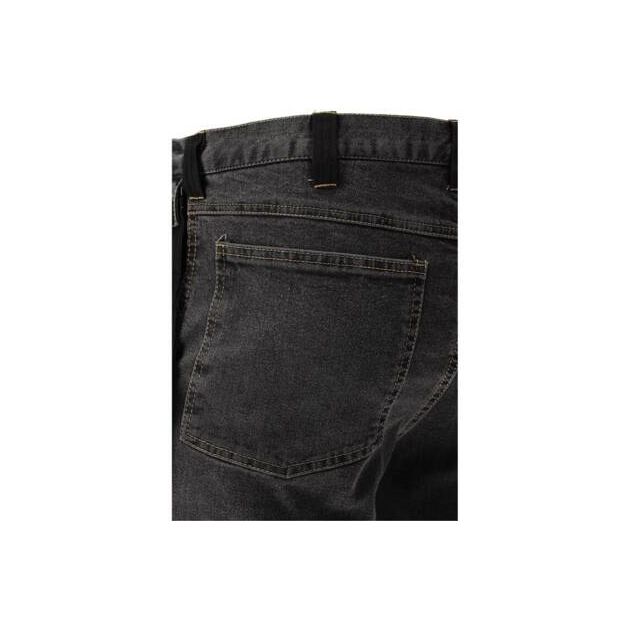 Штани джинсові стрейч YATO L, 90-98 см, 180-188 см, сірі, 17 кишень, фото , изображение 14 | SNABZHENIE.com.ua