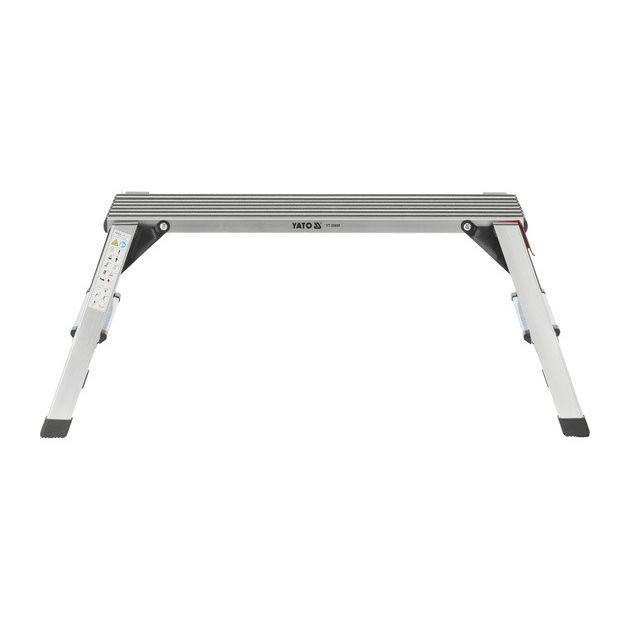 Риштування складане YATO з платформою 960х305 мм, висота 490 мм, макс. навантаження 150 кг з алюмінієвого профілю, фото , зображення 2 | SNABZHENIE.com.ua